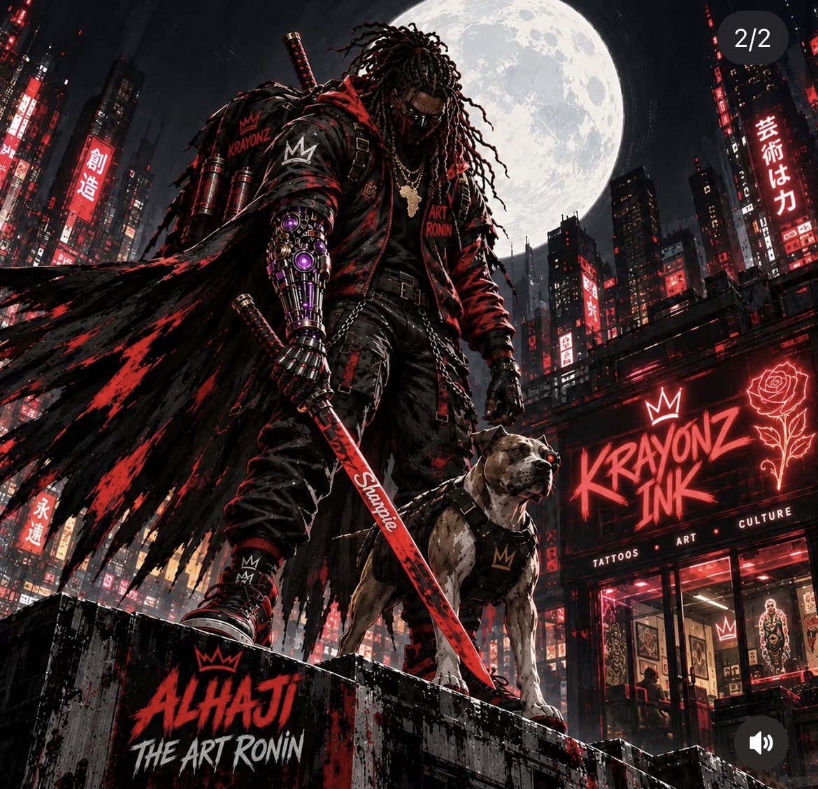 Alhaji, The Art Ronin