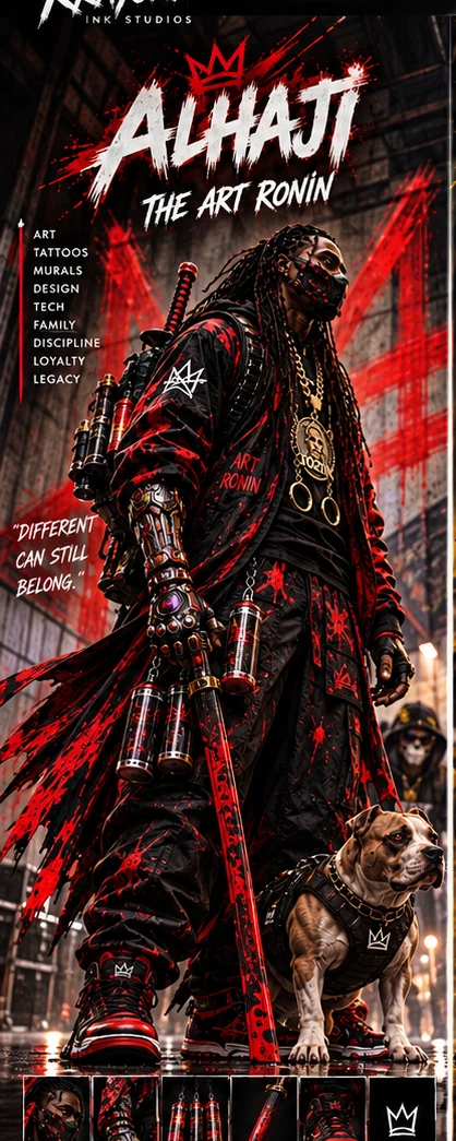 Alhaji The Art Ronin cinematic portrait