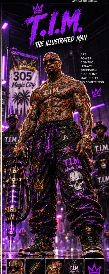 T.I.M. cinematic portrait
