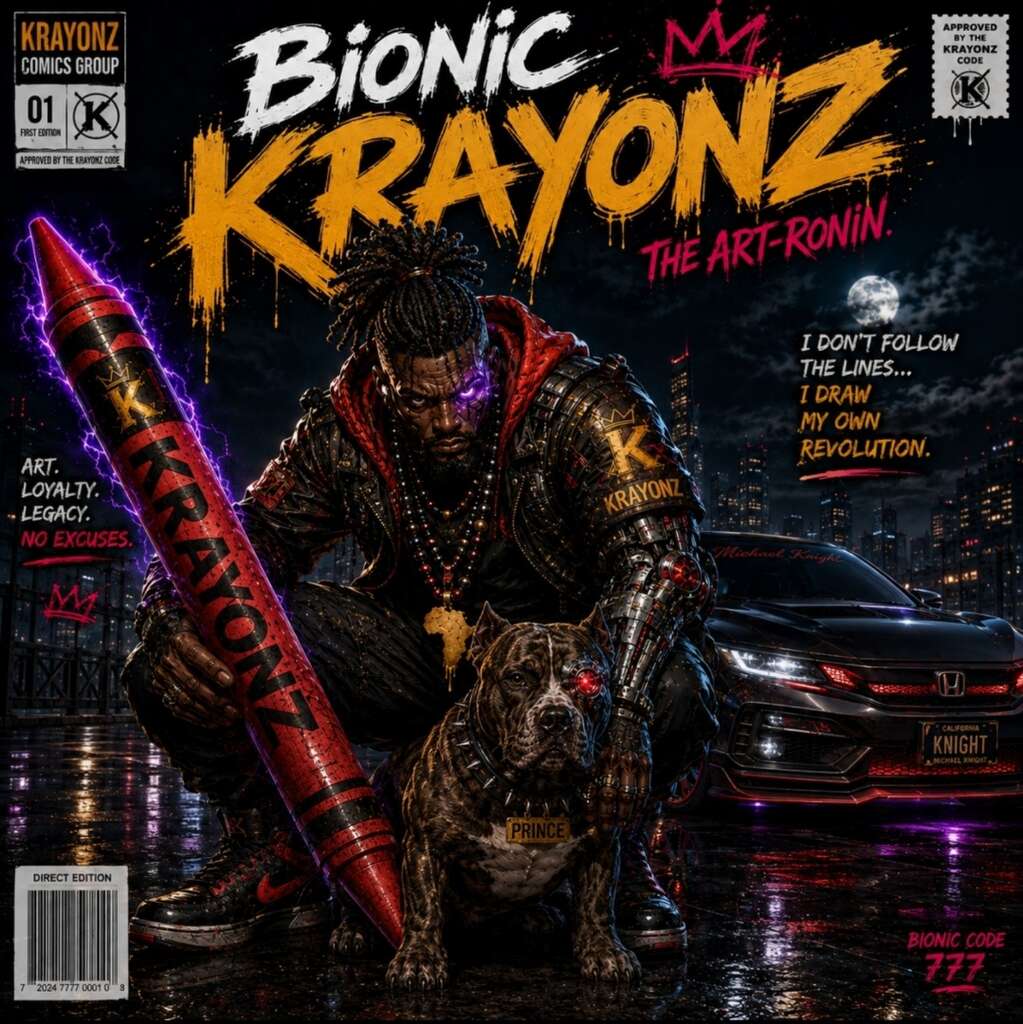 Bionic KRAYONZ The Art Ronin Issue 01