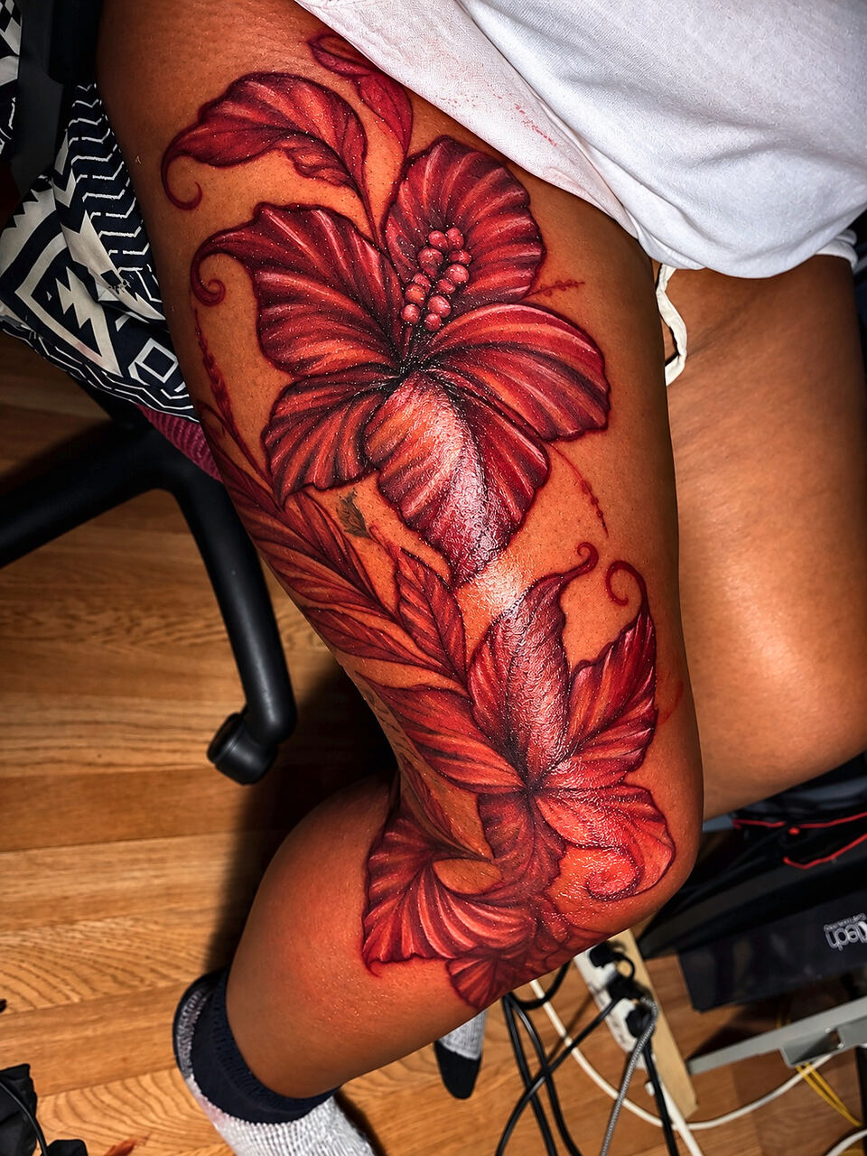 Crimson Bloom real tattoo reveal